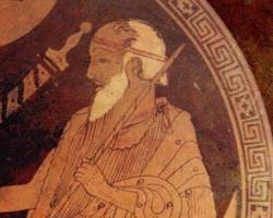 Image of Nestor King of Pylos orator Iliad classical art