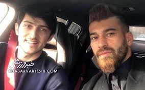 رامین رضاییان به سردار آزمون با یک تصویر خاص پیام داد +عکس