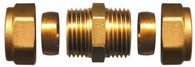 ATUSA Double Straight Brass Fitting 22x22mm - GroupSumi
