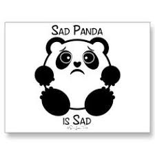 Résultat de recherche d'images pour "sad panda"