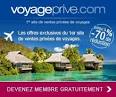 Vente privee de voyage