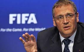 Jerome Valcke - Jerome Valcke reveals that Fifa are investigating Lord Triesman&#39;s allegations of bribery. Investigating match fixing claims: Fifa general ... - Jerome-Valcke_1641004c