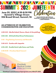 Juneteenth Celebrations in Summit and Lauderhill to Feature Music, Art, and Culture in 2025