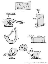 funny yoga poses -  search on web