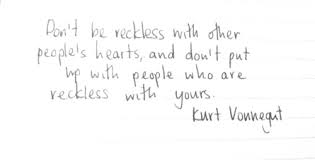 quote kurt vonnegut hearts reckless commencement speech MIT dream ... via Relatably.com
