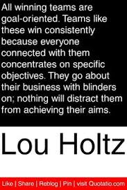 Lou Holtz Quotes on Pinterest | Quote, American Football and Coaches via Relatably.com