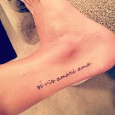 my new tat! latin phrase, &quot;if you wish to be loved, love&quot; | Tattoo ... via Relatably.com
