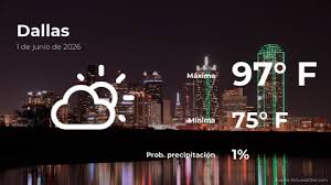Dallas: el tiempo para hoy lunes 1 de junio