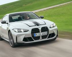 Image of 2025 BMW M4 curved display system
