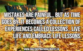 Quotes About Mistakes In Life image gallery via Relatably.com