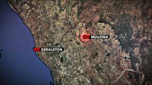 Police issue warning to people in vicinity of Mullewa in Western Australia as they respond to reports of armed man