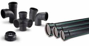 Round Black Ultra Silent PP Huliot Pipes for Construction at ...