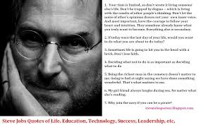 Steve Jobs Famous Quotes and Biography - Job Notifications, Hard ... via Relatably.com