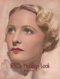 The 1930s Face – 6 Top Make-up tips by Gabriella Hernandez. 1930s-makeup-look. by Gabriella Hernandez – founder of Besame Cosmetics. - 1930s-makeup-look