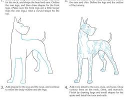 Image of refined outline of the Yorkie's body, with the head, neck, legs, and tail defined