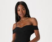 Image of Black dress