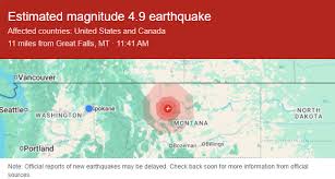 earthquake great falls mt