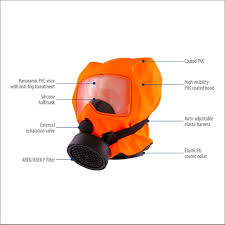 Escape Respirator with Hood (H900 ABEK P15) - Rifft Safety