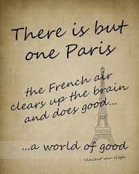 One PARIS, Vincent Van Gogh Quote Art Print, Eiffel Tower Vintage ... via Relatably.com