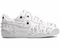 image of nike swarovski x air force 1 lxx 'white' cv7668100