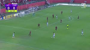 Aos 24 min do 1º tempo - gol contra de Jamerson do Athletico-PR contra o Vitória