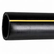 Tubo PE100 gas a bandas amarillas, rollo de 50m, GURTNER 00510E