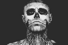 gif love swag Black and White tattoos yolo rick genest RICO THE ZOMBIE ZOMBIE BOY pircing - tumblr_ms5pb9Qt481sgopr4o1_500