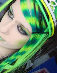 Neon Yellow and Green Hair by CandyAcidHair - Neon_Yellow_and_Green_Hair_by_CandyAcidHair