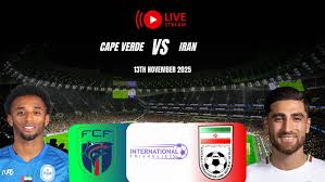 Where to watch Cape Verde vs Iran Live?