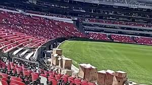 Avanza colocación de butacas en el Estadio Azteca | IMÁGENES