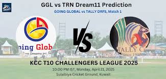 GGL vs TRN Dream11 Prediction: Today’s Match 1 – Fantasy Cricket Tips, Captain Choices, Playing XI & Injury Updates – KCC T10 Challengers League 2025