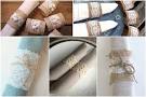 Serviettes personnalises - Dcorations de mariage
