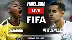 Ecuador vs New Zealand: A Historic Friendly