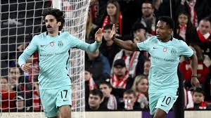 Athletic Club 2-3 Sporting CP: Sporting score dramatic winner to finish in top eight