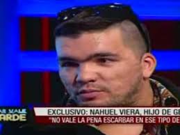 $El hijo del cantante Gervasio, Nahuel Viera, se refirió al retorno a los medios de las especulaciones ... - file_20130501100951