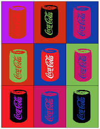 Risultati immagini per coca cola andy di warhol
