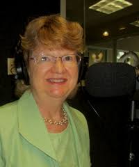 Denise Kerwin at the mic in the studios of WAVA-AM Denise Kerwin, publications editor for. Finest of the Wheat Teaching Fellowship - Denise-at-the-WAVA-Mic-200x240