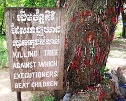 Image of Dark tourism in Killing Fields of Cambodia