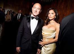 Jeff and Lauren Sánchez Bezos Will Be Honorary Chairs of the Met Gala - The New York Times