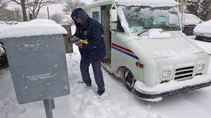 Winter Storms Cause Mail Delivery Delays Across the US