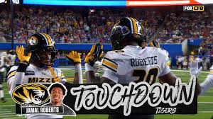 Missouri's Jamal Roberts rushes for 64-yard TD, tying score against Kansas — FOX Sports