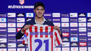 Obed Vargas, nacido en Alaska, a la lista de mexicanos que han jugado en el Atlético de Madrid