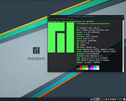 Obraz: Manjaro Linux