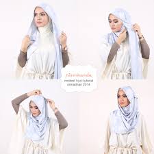 Image result for tutorial hijab