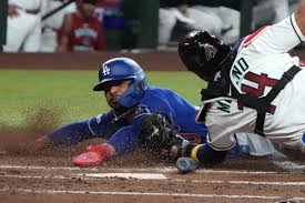 Dodgers Diamondbacks Baseball