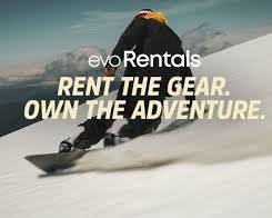Image of Evo sporting gear rental