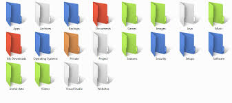Image result for folders colors