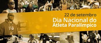 Resultado de imagem para Dia Nacional do Atleta paraolimpico