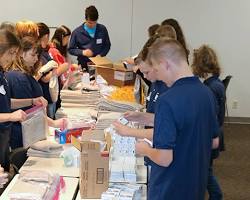Image of Community service projects at Children’s Research University