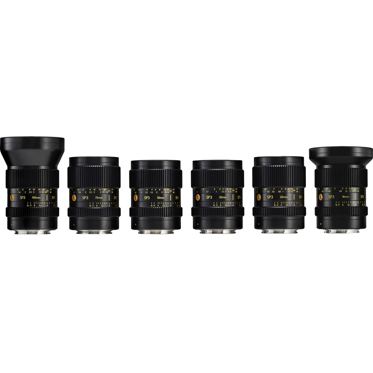 Cooke SP3 Full-Frame 6-Lens Prime Set (Sony E)